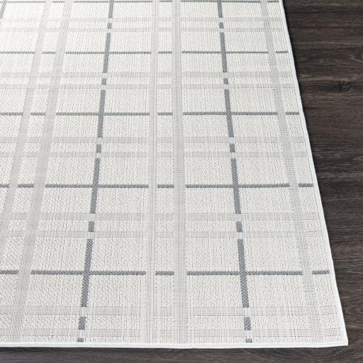 Surya Montego Bay MBY-2308 Cream Medium Gray 6'7" x 9' Rug