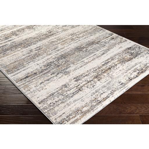 Surya Mood MDD-2306 Black Brown 5'3" x 7' Rug