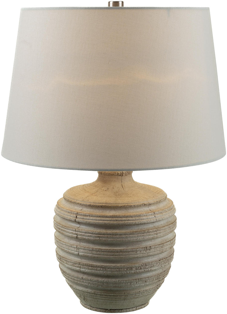 Surya Mindra MDR-002 Metallic - Nickel Translucent 20"H x 14"W x 14"D Lighting