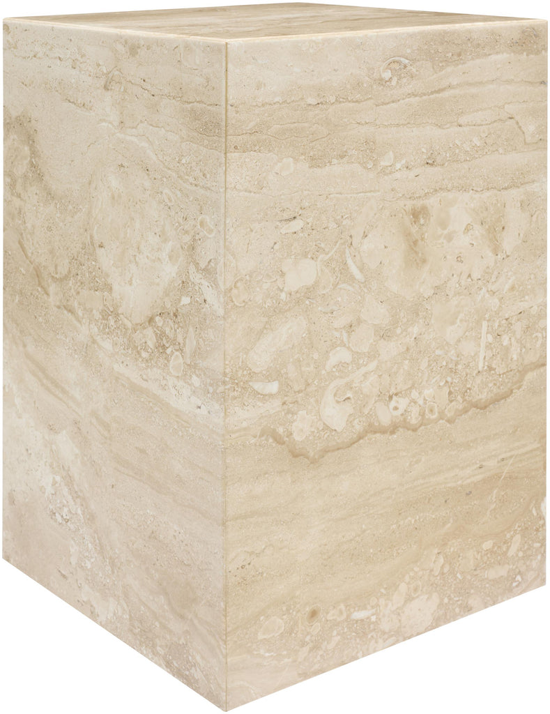 Surya Metier METI-003 Beige 20"H x 14"W x 14"D Furniture