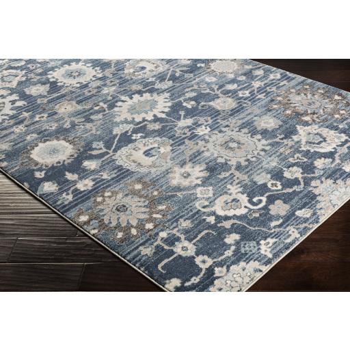 Surya Mesopotamia MEP-2310 Black Blue 2'7" x 4'11" Rug