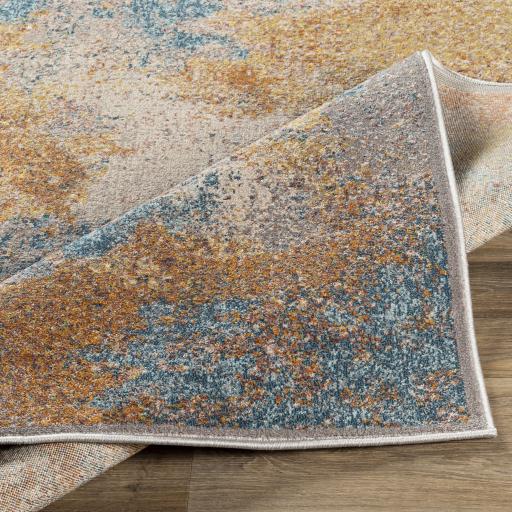 Surya Mediterranean MIE-1006 Aqua Brown 1'11" x 2'11" Rug