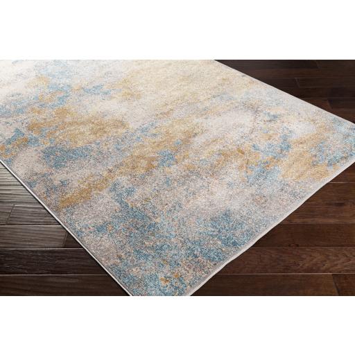 Surya Mediterranean MIE-1006 Aqua Brown 1'11" x 2'11" Rug