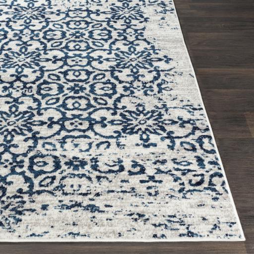 Surya Monte Carlo MNC-2304 Blue Light Gray 5'3" x 7'3" Rug