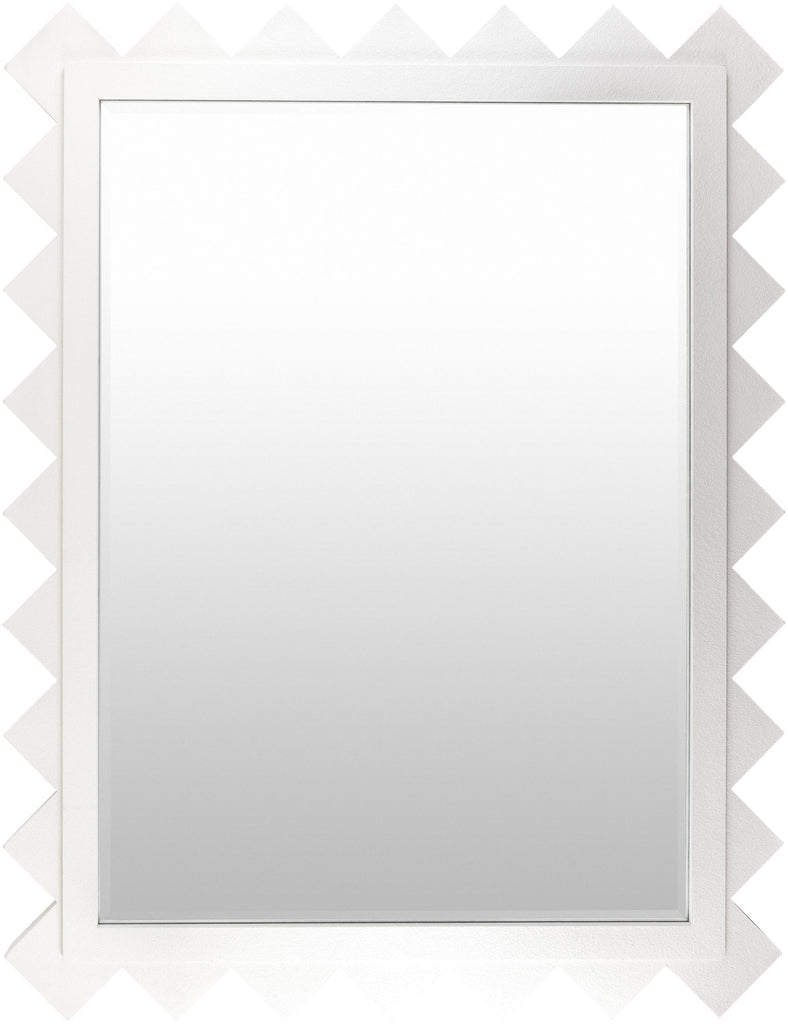 Surya Harrison MRR-1007 White 57"H x 45"W x 2"D Mirror