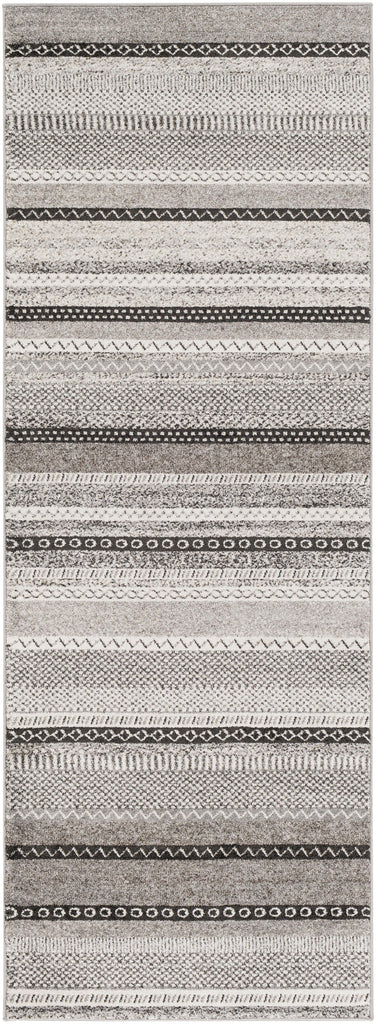 Surya Nepali NPI-2311 Black Cream 2' x 3' Rug