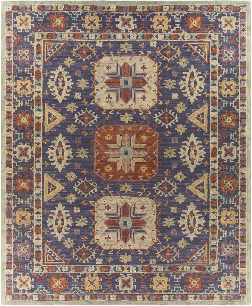 Surya Oakland OAA-1012 Beige Brick Red 2' x 3' Rug