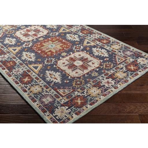 Surya Oakland OAA-1012 Beige Brick Red 2' x 3' Rug