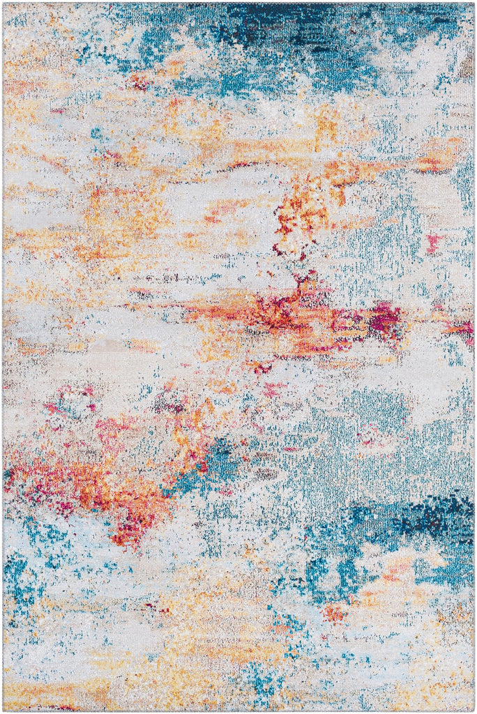 Surya Olivia OLV-2306 Blue Burnt Orange 2'3" x 3'9" Rug