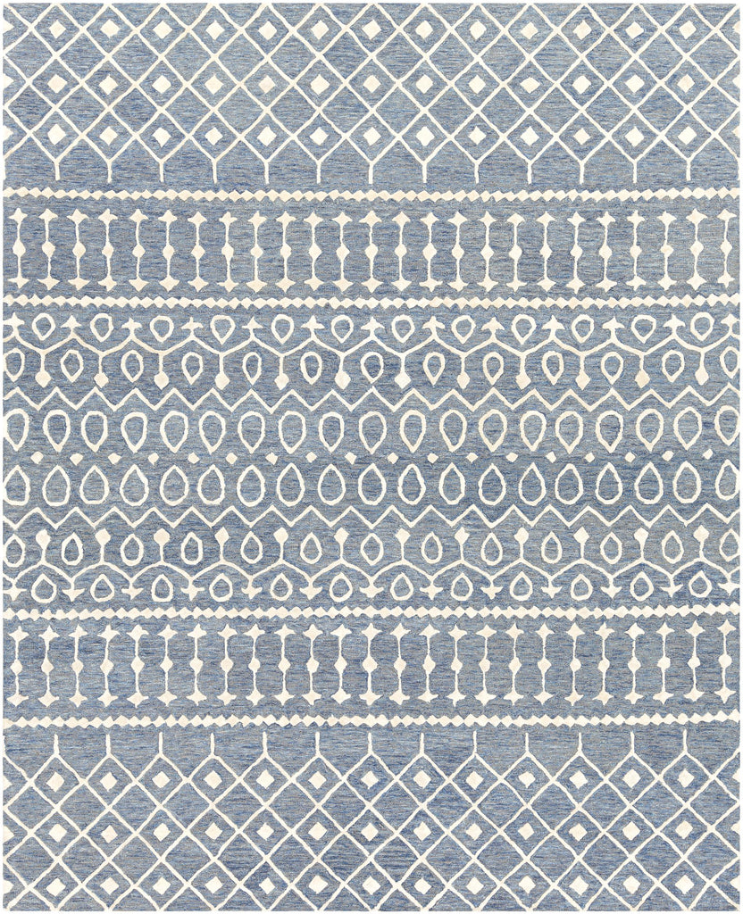 Surya Opus OPS-2303 Dark Blue Ivory 2' x 3' Rug