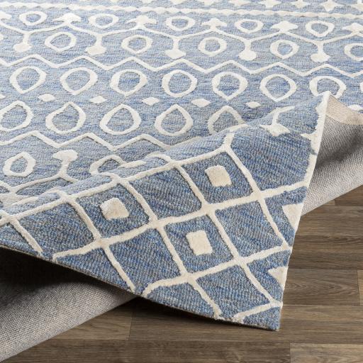 Surya Opus OPS-2303 Dark Blue Ivory 2' x 3' Rug