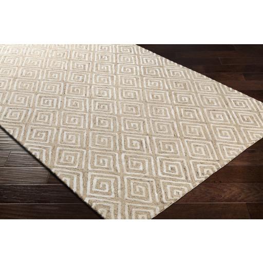 Surya Opus OPS-2308 Black Cream 2' x 3' Rug