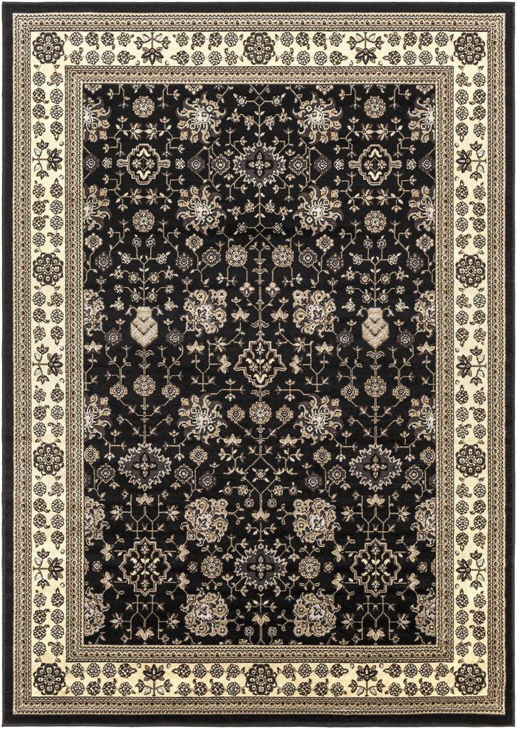 Surya Paramount PAR-1070 Black Charcoal 2'2" x 7'7" Rug