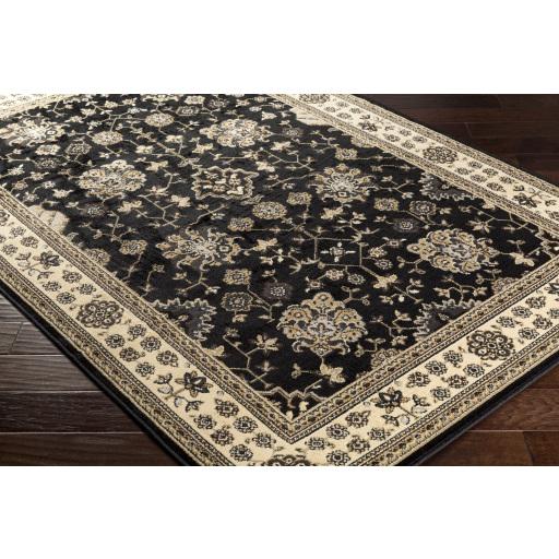 Surya Paramount PAR-1070 Black Charcoal 2'2" x 7'7" Rug