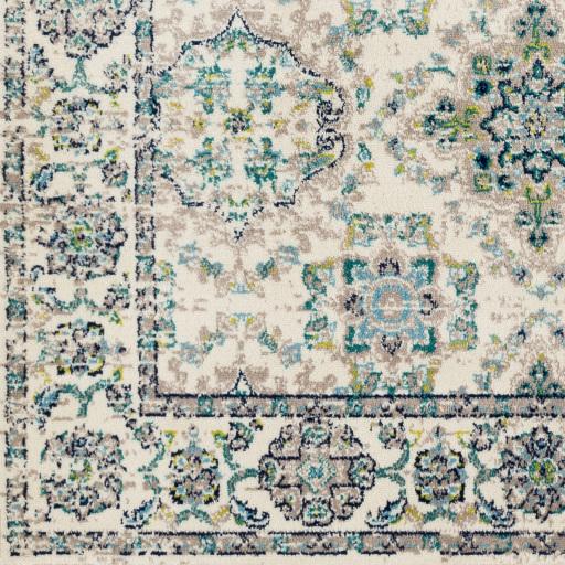 Surya Paramount PAR-1099 Aqua Cream 7'10" x 11'2" Rug