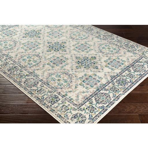 Surya Paramount PAR-1099 Aqua Cream 7'10" x 11'2" Rug