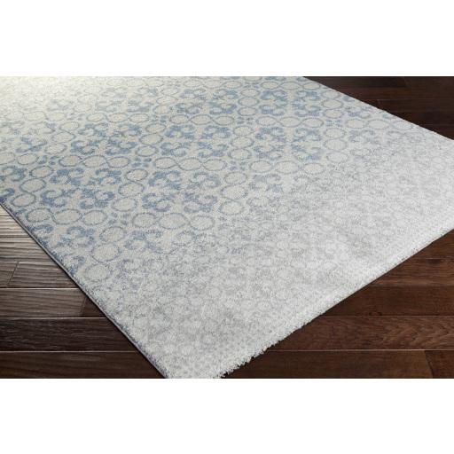 Surya Pembridge PBG-1002 Blue Ivory 3'11" x 5'7" Rug