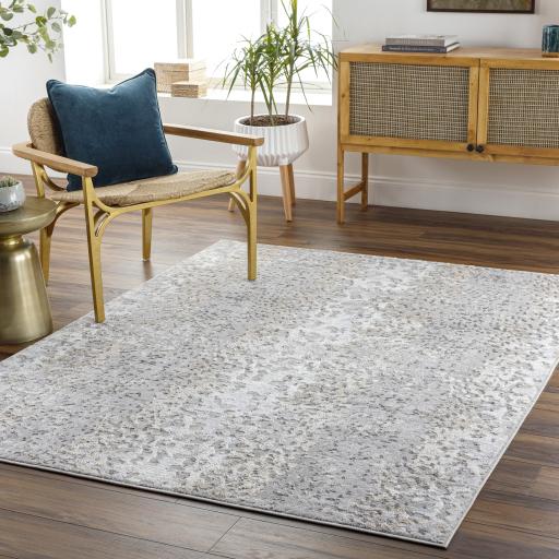 Surya Perception PCP-2301 Beige Black 5'2" x 7' Rug