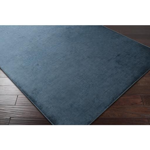 Surya Pandava PDV-1001 Dark Blue 18" Sample Rug