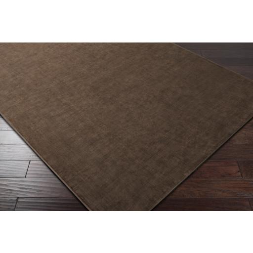 Surya Pandava PDV-1002 Dark Brown 6" Swatch Rug