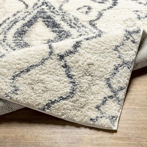 Surya Puffy Shag PFY-2304 Cream Light Beige 5'3" x 7' Rug