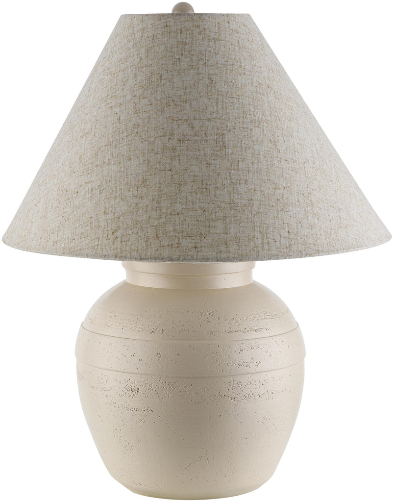 Surya Pernille PLL-002 Cream Metallic - Nickel 23"H x 18"W x 18"D Lighting