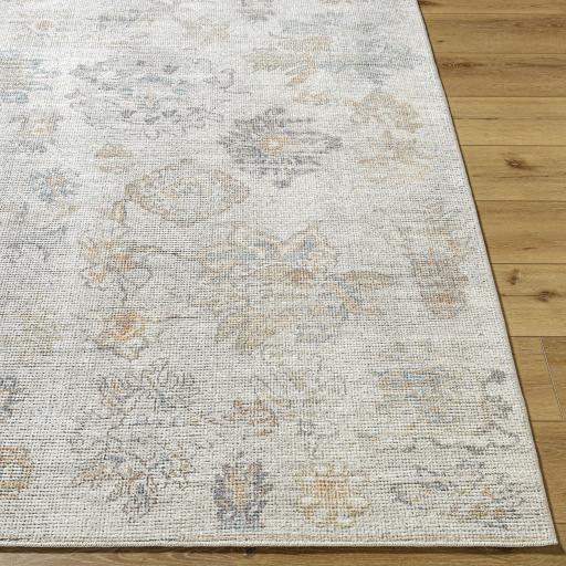 Surya Olympic PNWOL-2302 Charcoal Cream 2'2" x 3'9" Rug