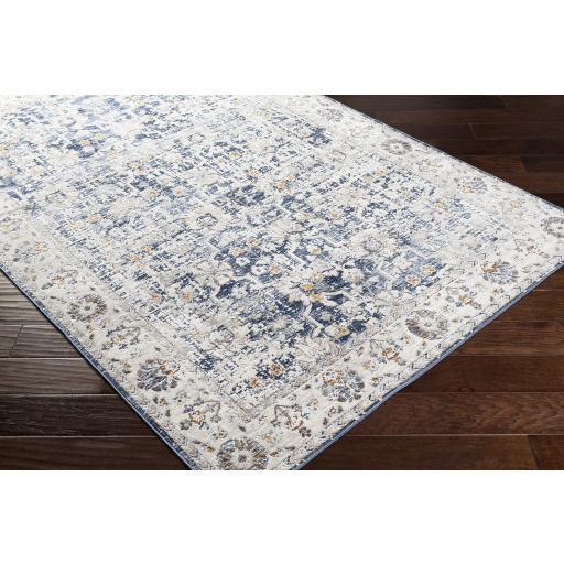 Surya Porto POO-2317 Burnt Orange Charcoal 5'3" x 7'3" Rug