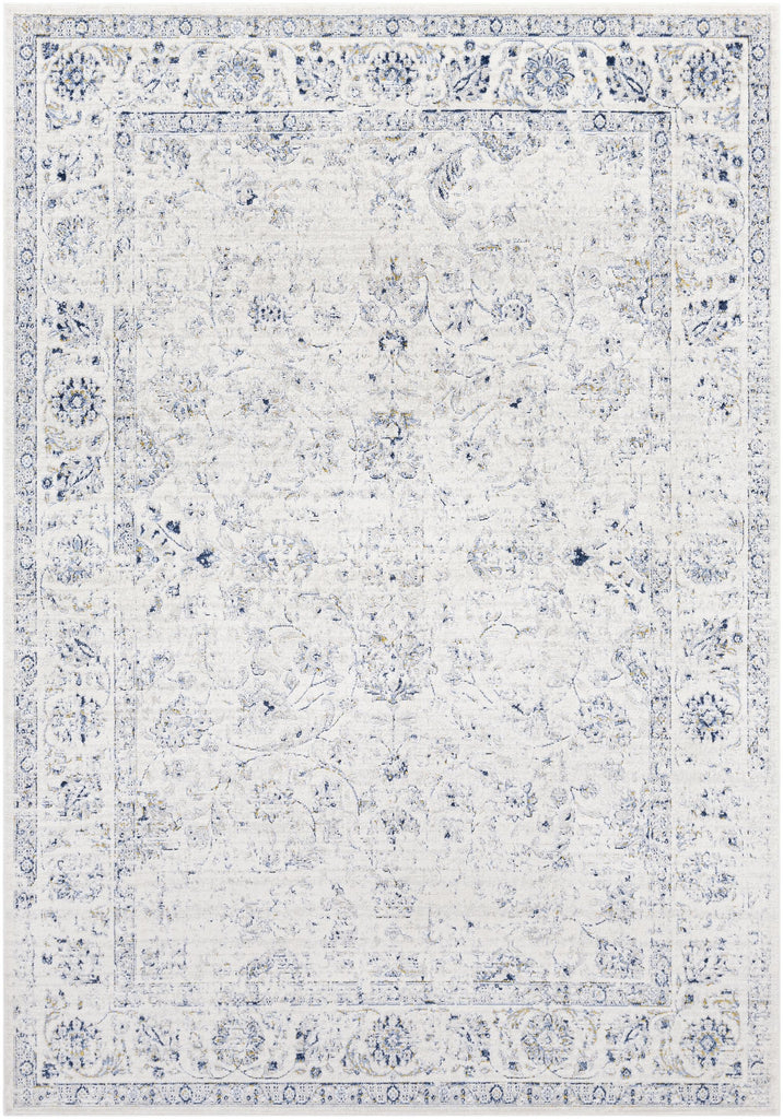 Surya Porto POO-2315 Dark Blue Light Gray 7'10" x 10'2" Rug