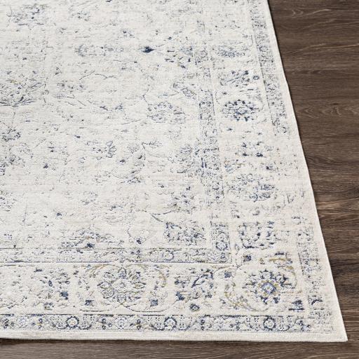 Surya Porto POO-2315 Dark Blue Light Gray 7'10" x 10'2" Rug