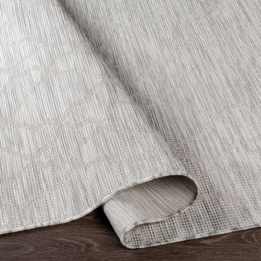 Surya Pasadena PSA-2334 Cream Medium Gray 2'6" x 7'3" Rug