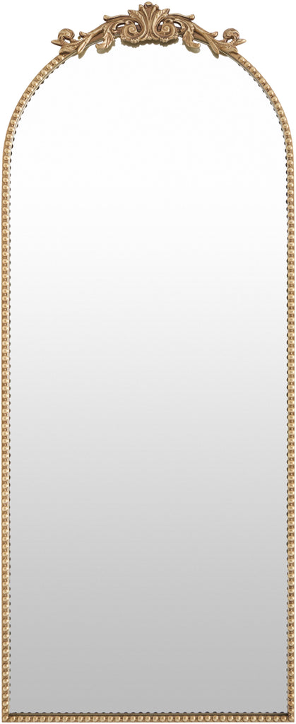 Surya Aarlen RAL-007 Gold 70"H x 28"W x 2"D Mirror