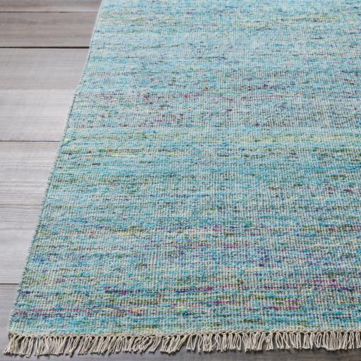 Surya Rex REX-4002 Aqua Dark Blue 4' x 6' Rug