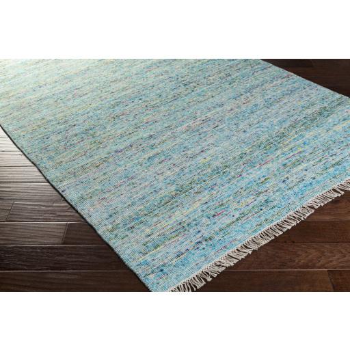 Surya Rex REX-4002 Aqua Dark Blue 4' x 6' Rug