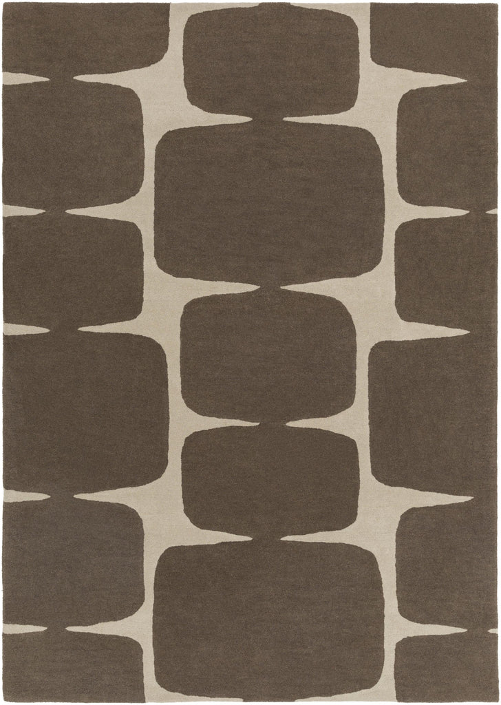 Surya Scion SCI-37 Dark Brown Ivory 2' x 3' Rug