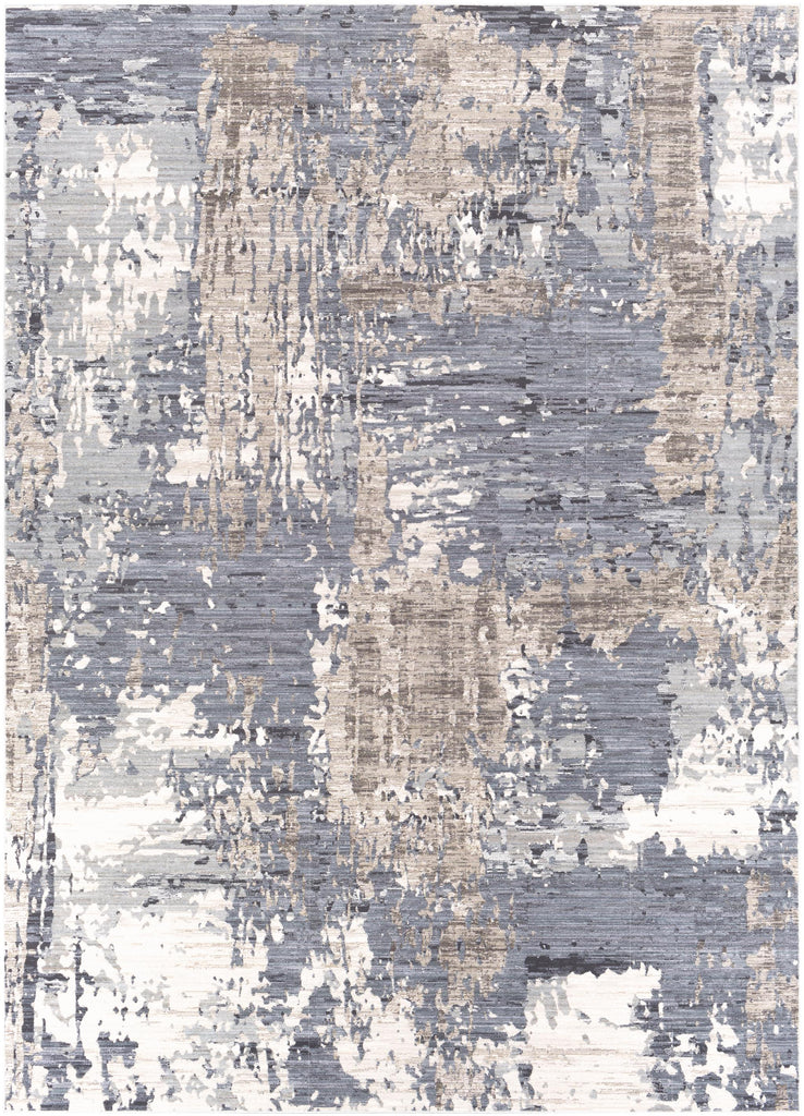 Surya Valour VOR-2311 Black Cream 3' x 4'11" Rug