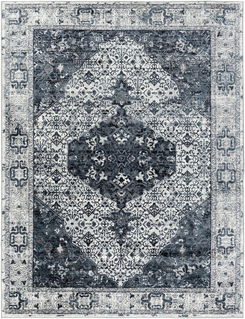 Surya Wanderlust WNL-2305 Black Charcoal 8'10" x 12'4" Rug