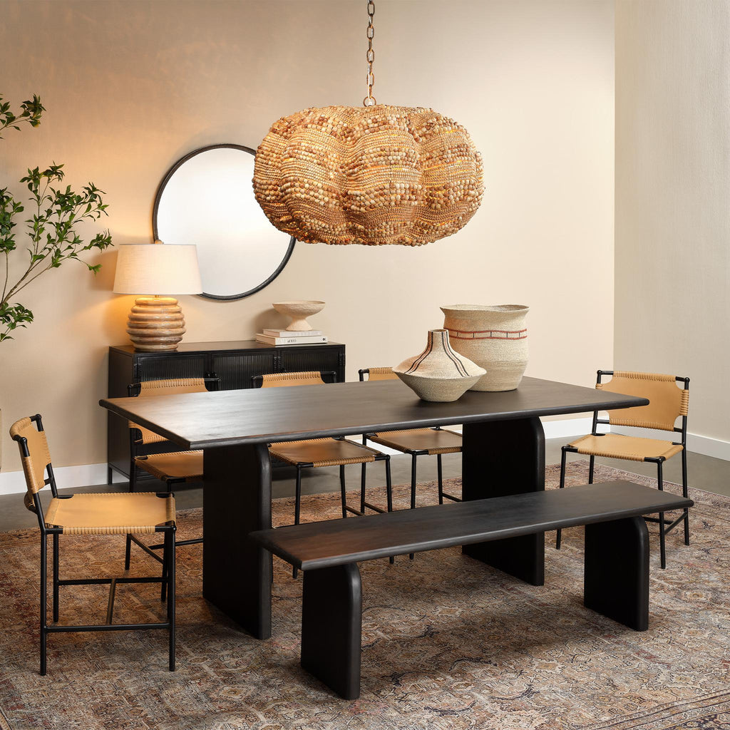 Jamie Young Arc Mango Wood Dining Table