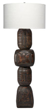 Jamie Young Totem Wood Floor Lamp