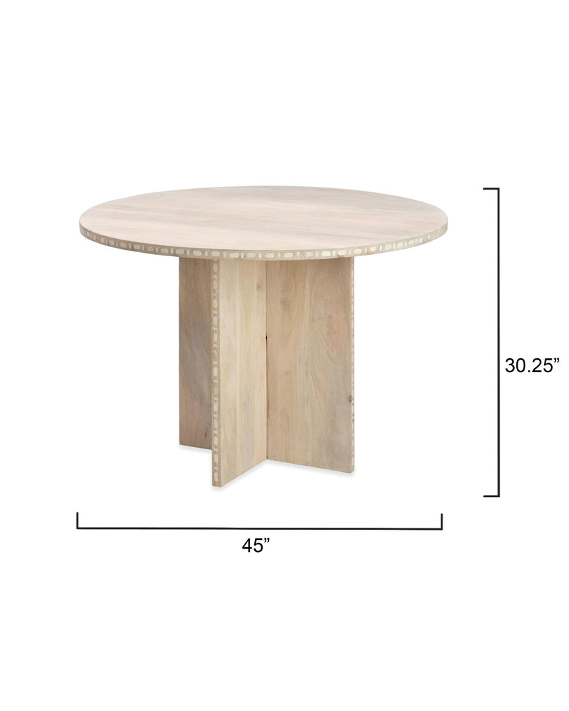 Jamie Young Sama Round Bistro Dining Table