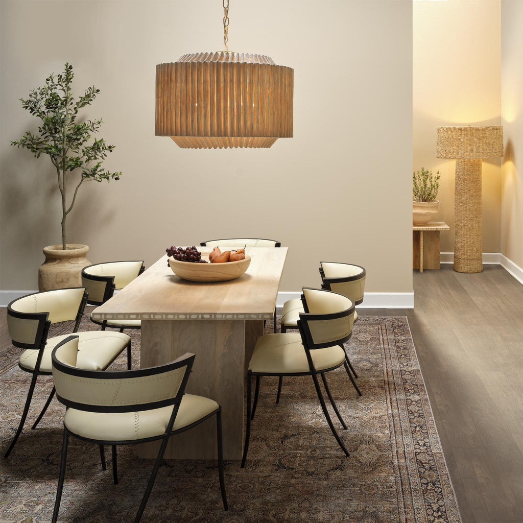 Jamie Young Sama Wood Dining Table