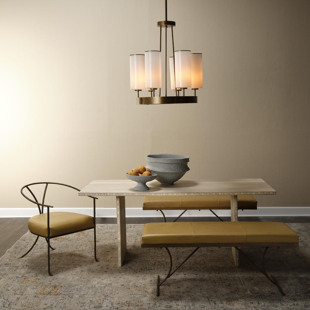 Jamie Young Sama Wood Dining Table