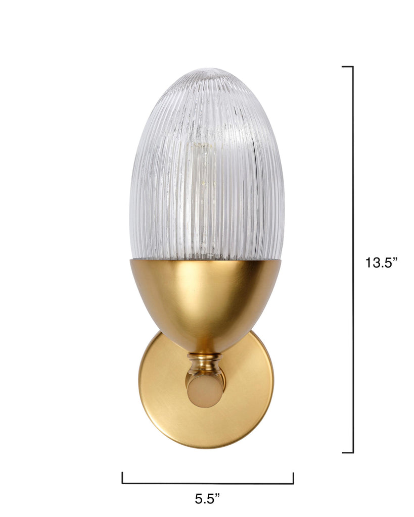 Jamie Young Whitworth Sconce, Small