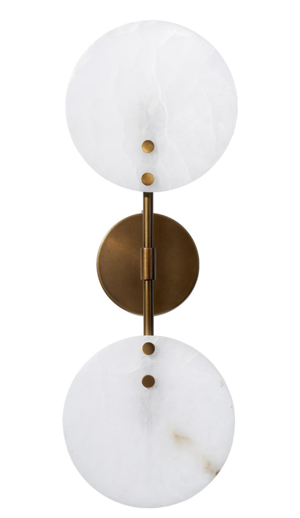 Jamie Young Oracle Alabaster Sconce