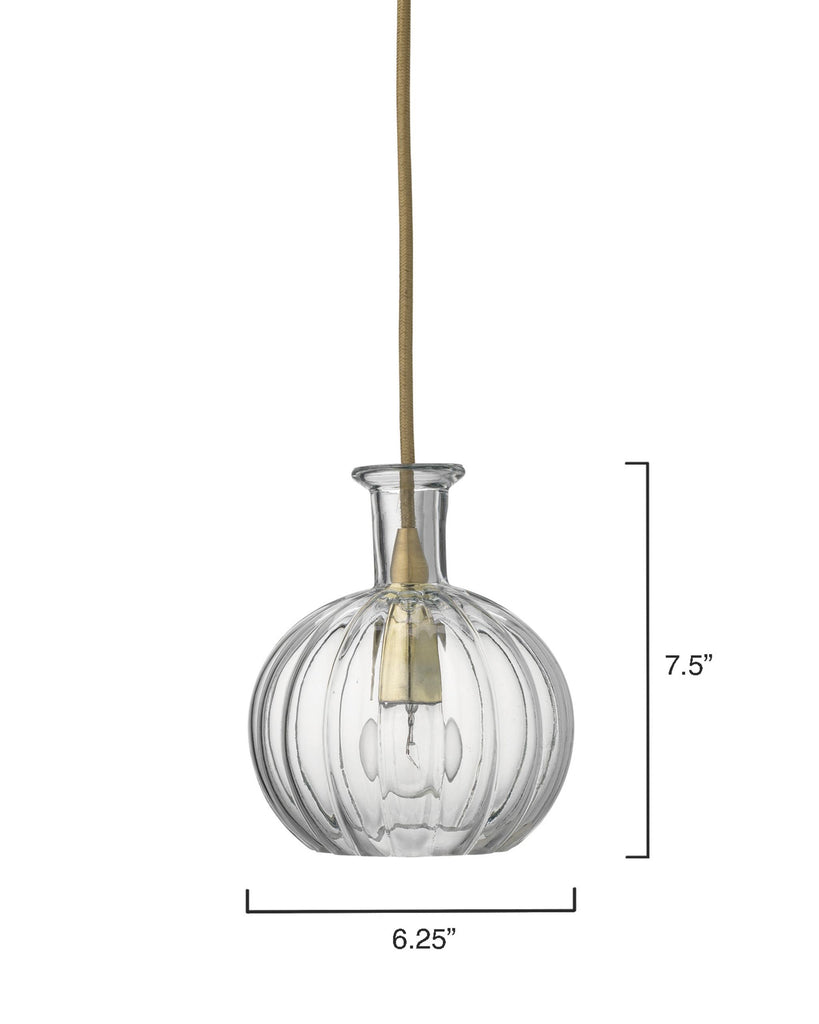 Jamie Young Sophia Carafe 1-Light Glass Pendant