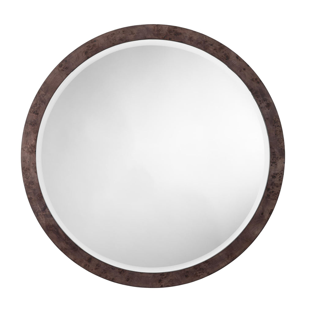 Jamie Young Chandler Round Mirror, Charcoal