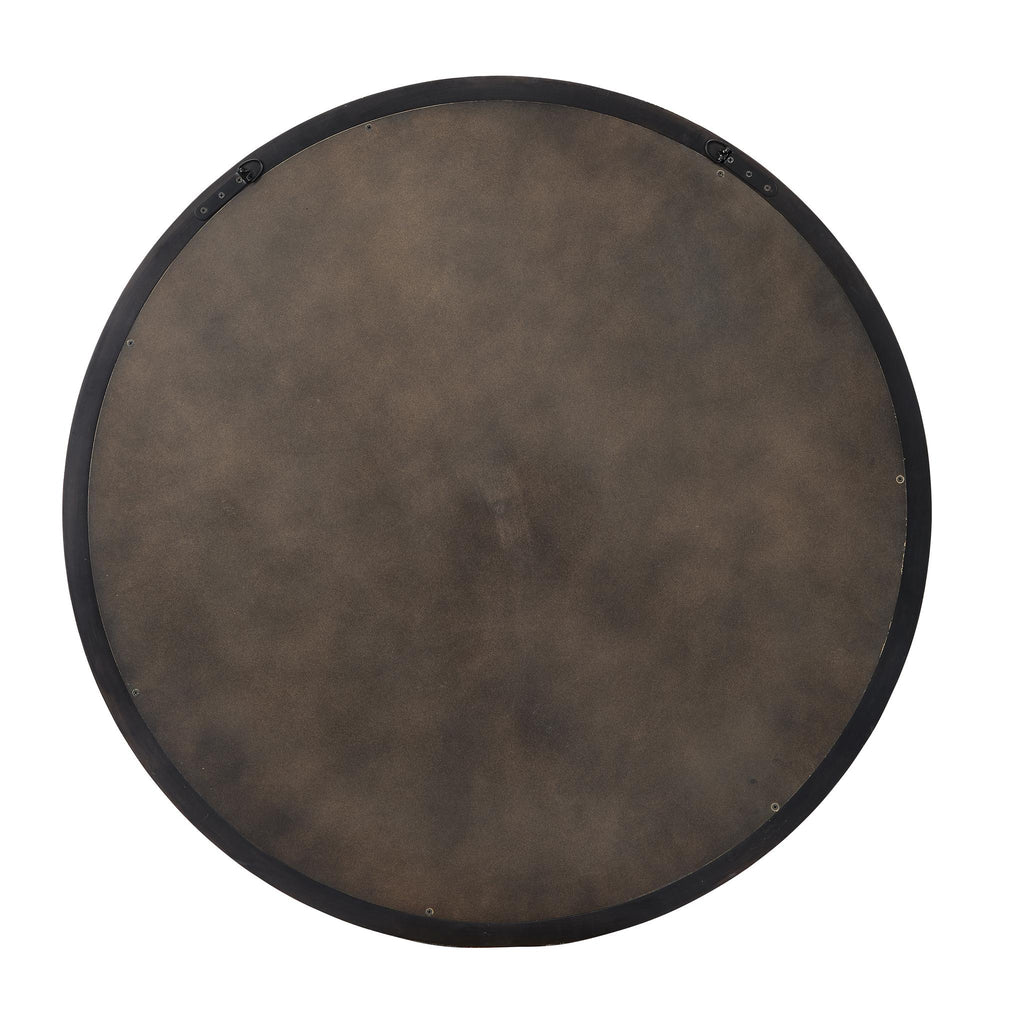 Jamie Young Chandler Round Mirror, Charcoal