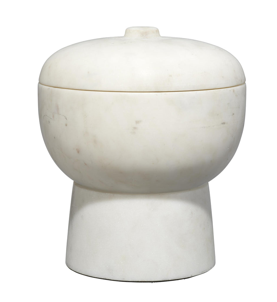 DecoratorsBest Bennett Marble Large Storage Bowl w/ Lid