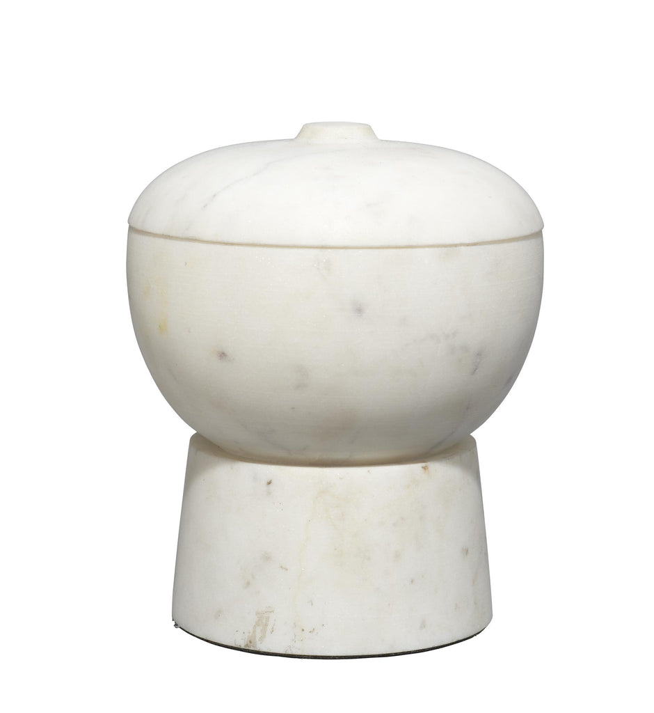 DecoratorsBest Bennett Marble Medium Storage Bowl w/ Lid