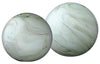 Decoratorsbest Cosmos Hand Blow Glass Orbs (Set Of 2), Green